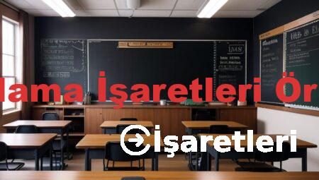 2 Sınıf Noktalama İşaretleri Örnek Cümleler