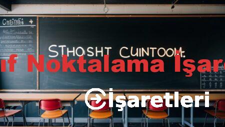 3 Sınıf Noktalama İşaretleri