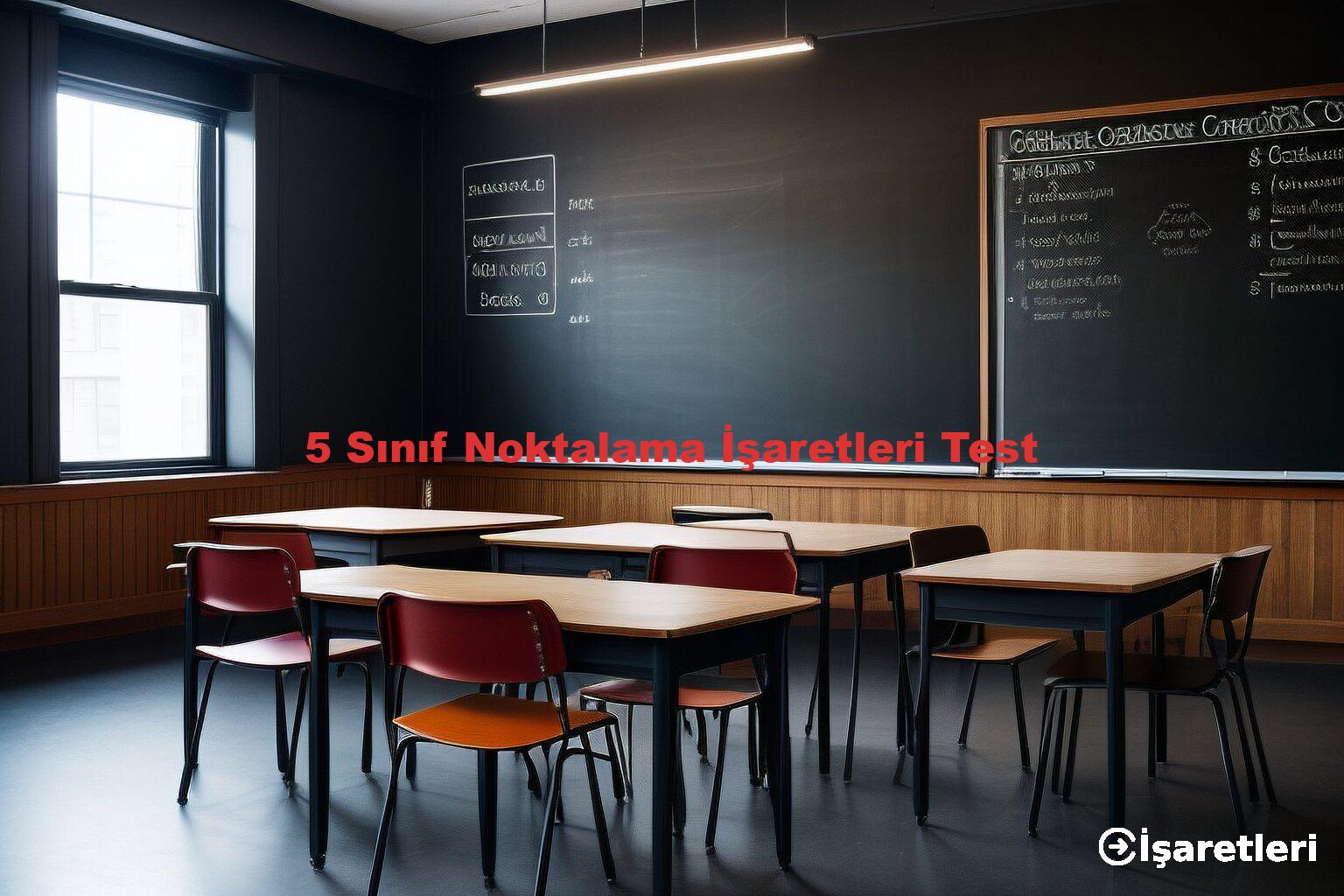 5 Sınıf Noktalama İşaretleri Test