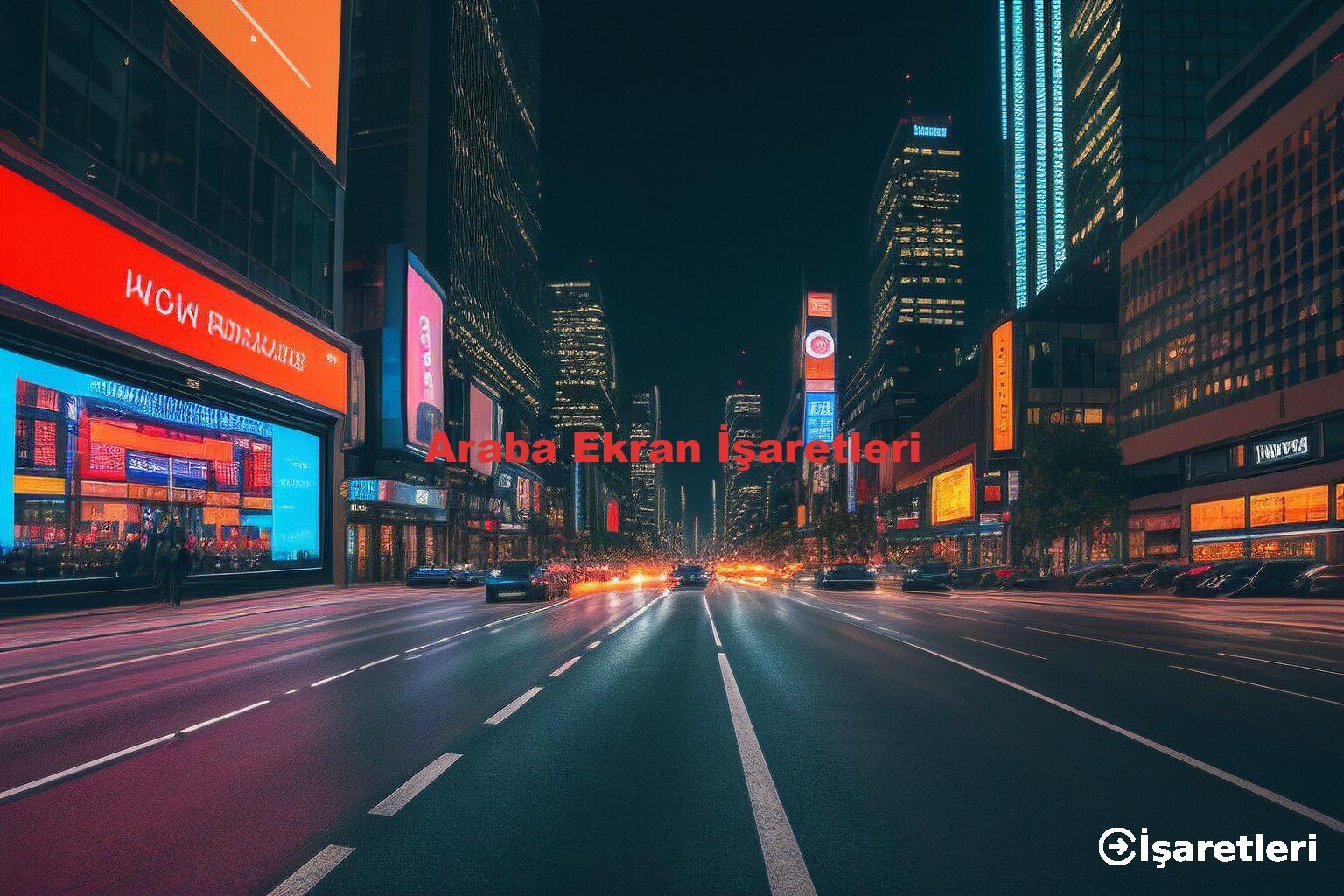 Araba Ekran İşaretleri