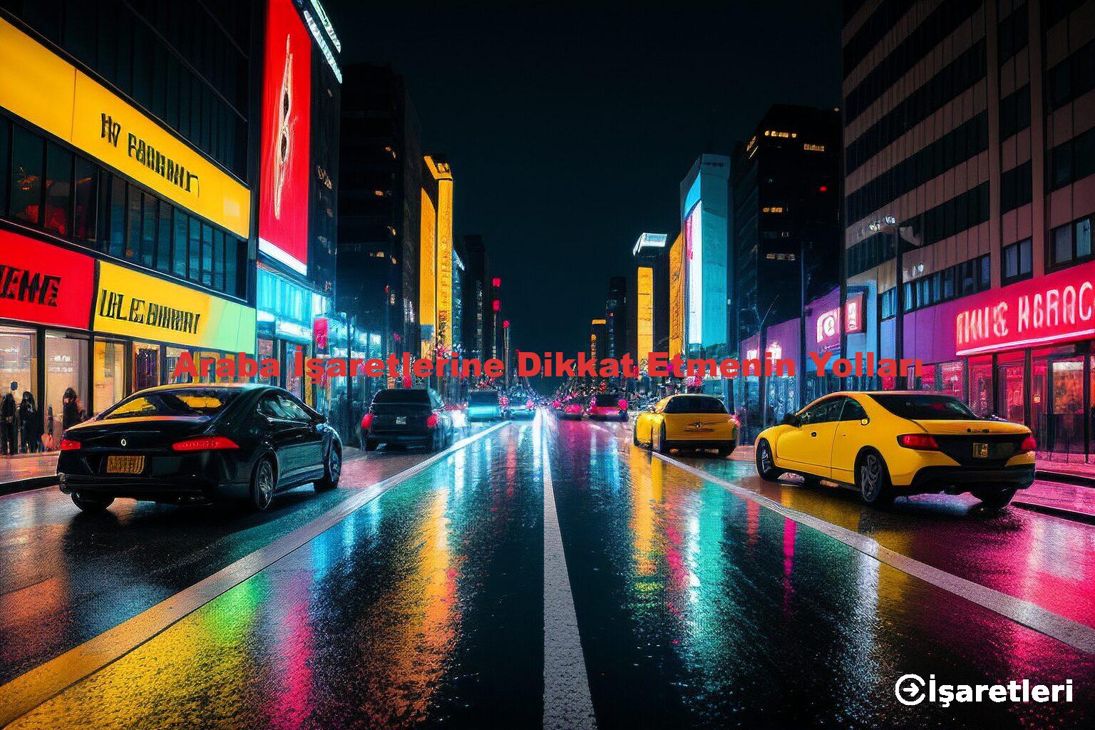 Araba İşaretlerine Dikkat Etmenin Yolları