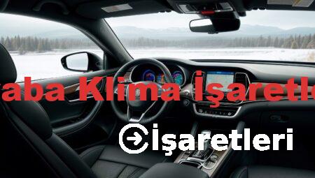 Araba Klima İşaretleri