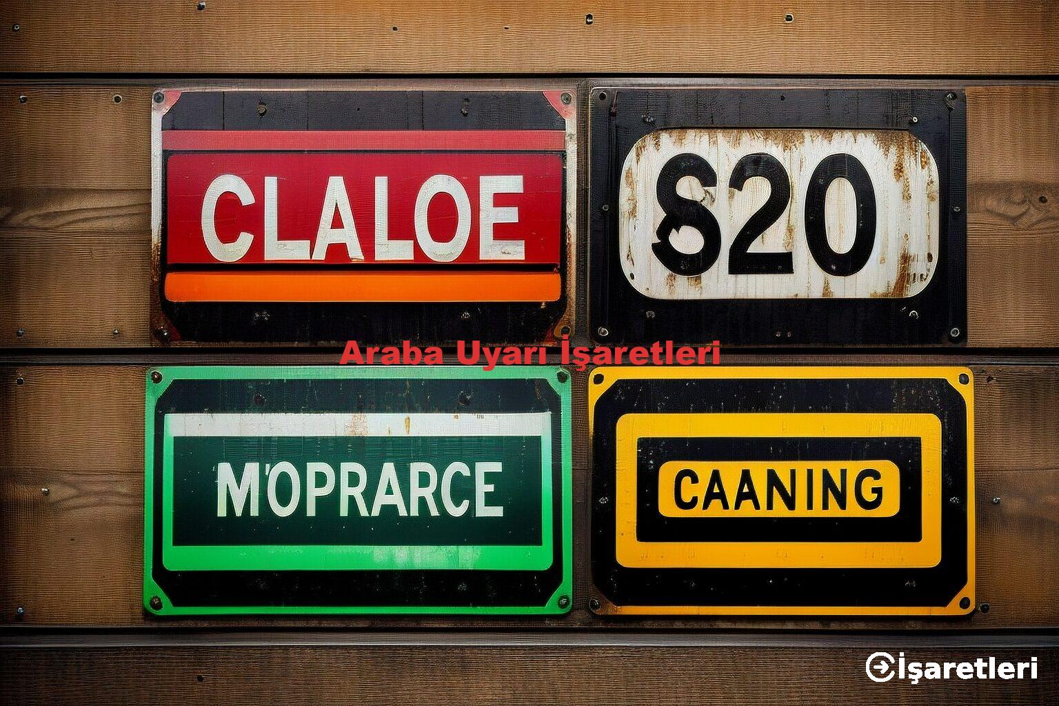 Araba Uyarı İşaretleri