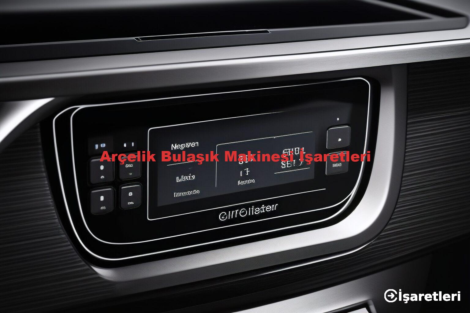 Arçelik Bulaşık Makinesi İşaretleri