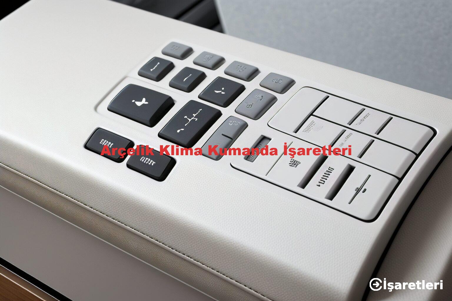 Arçelik Klima Kumanda İşaretleri