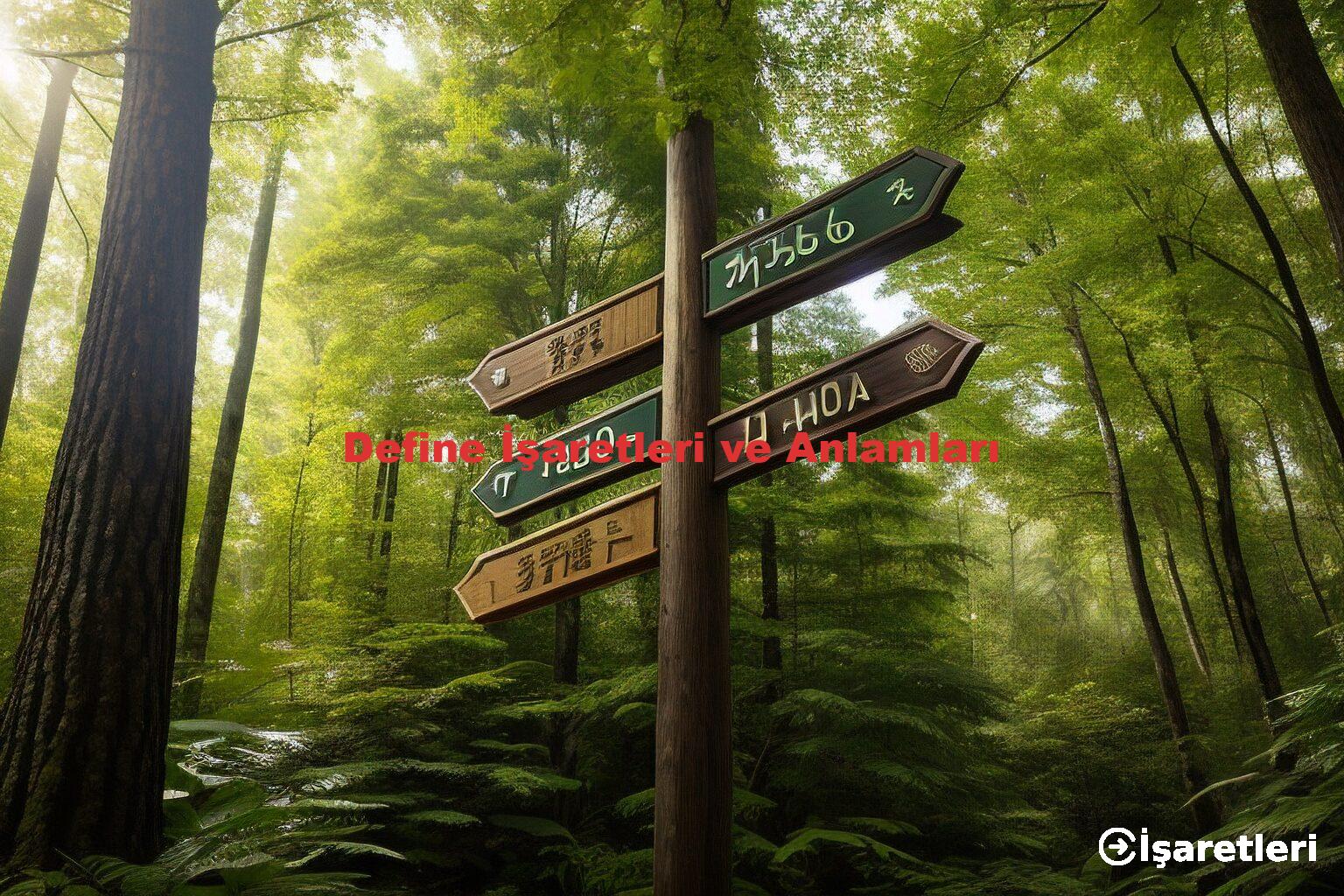Define İşaretleri ve Anlamları