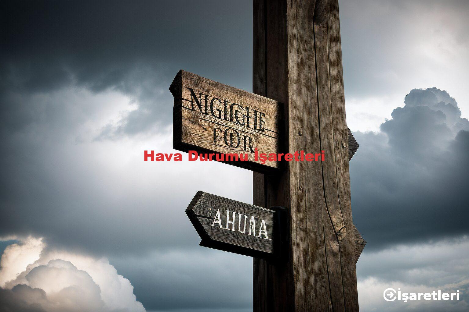 Hava Durumu İşaretleri