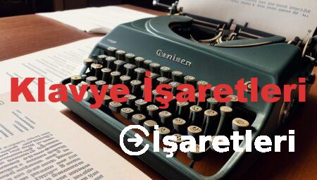 Klavye İşaretleri