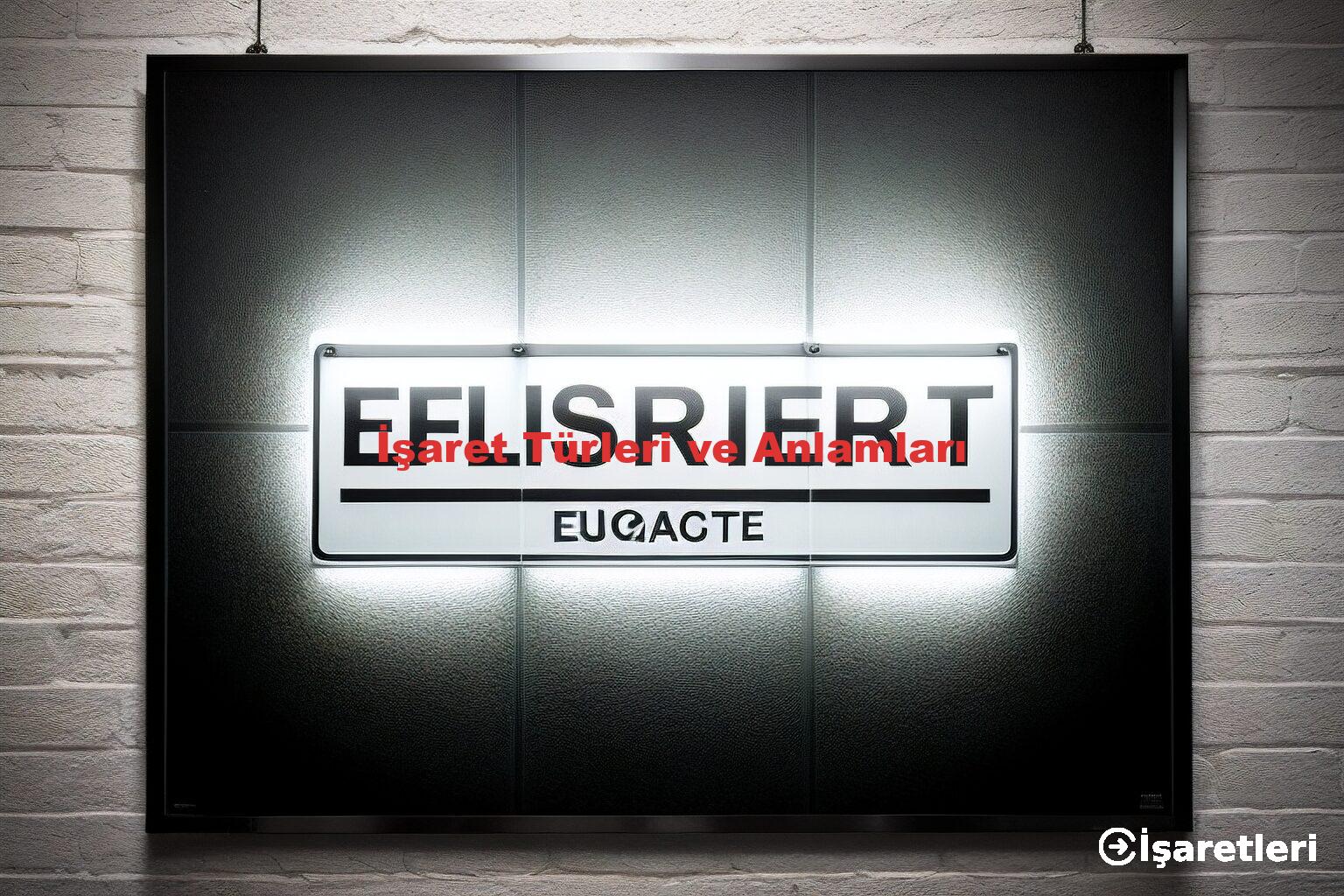 İşaret Türleri ve Anlamları