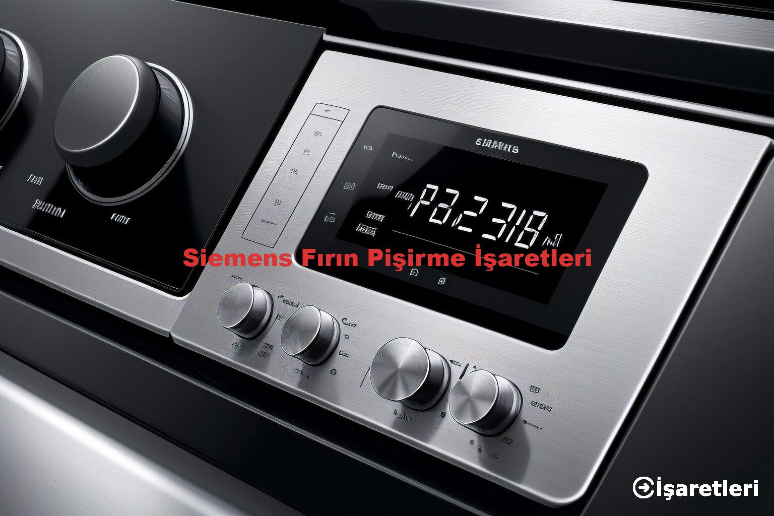Siemens Fırın Pişirme İşaretleri