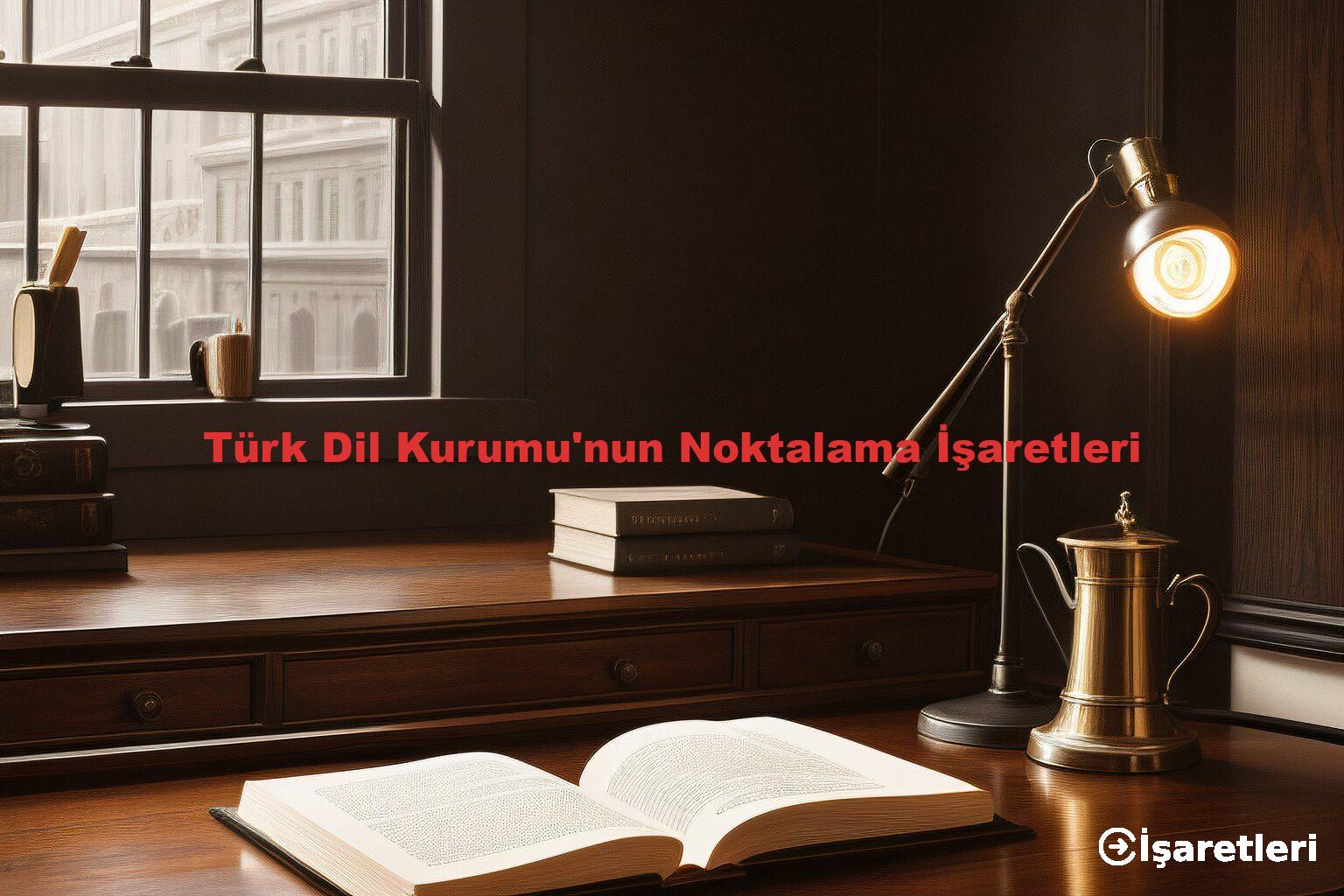 Türk Dil Kurumu'nun Noktalama İşaretleri