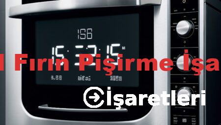 Vestel Fırın Pişirme İşaretleri