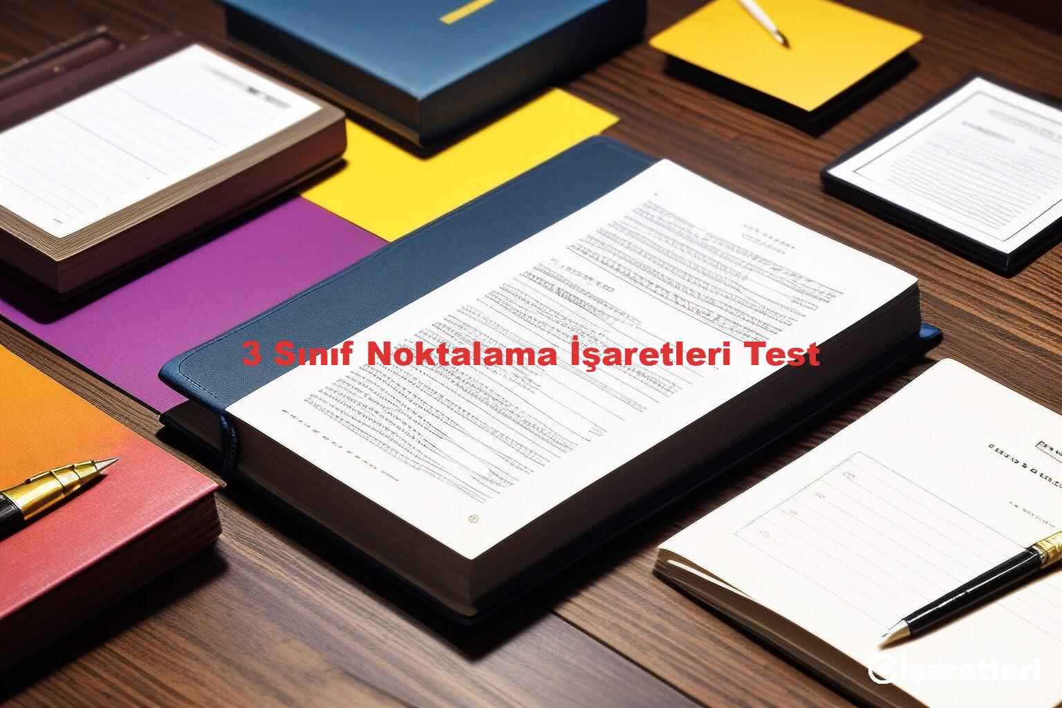 3 Sınıf Noktalama İşaretleri Test