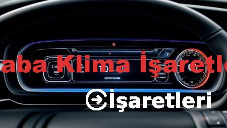 Araba Klima İşaretleri