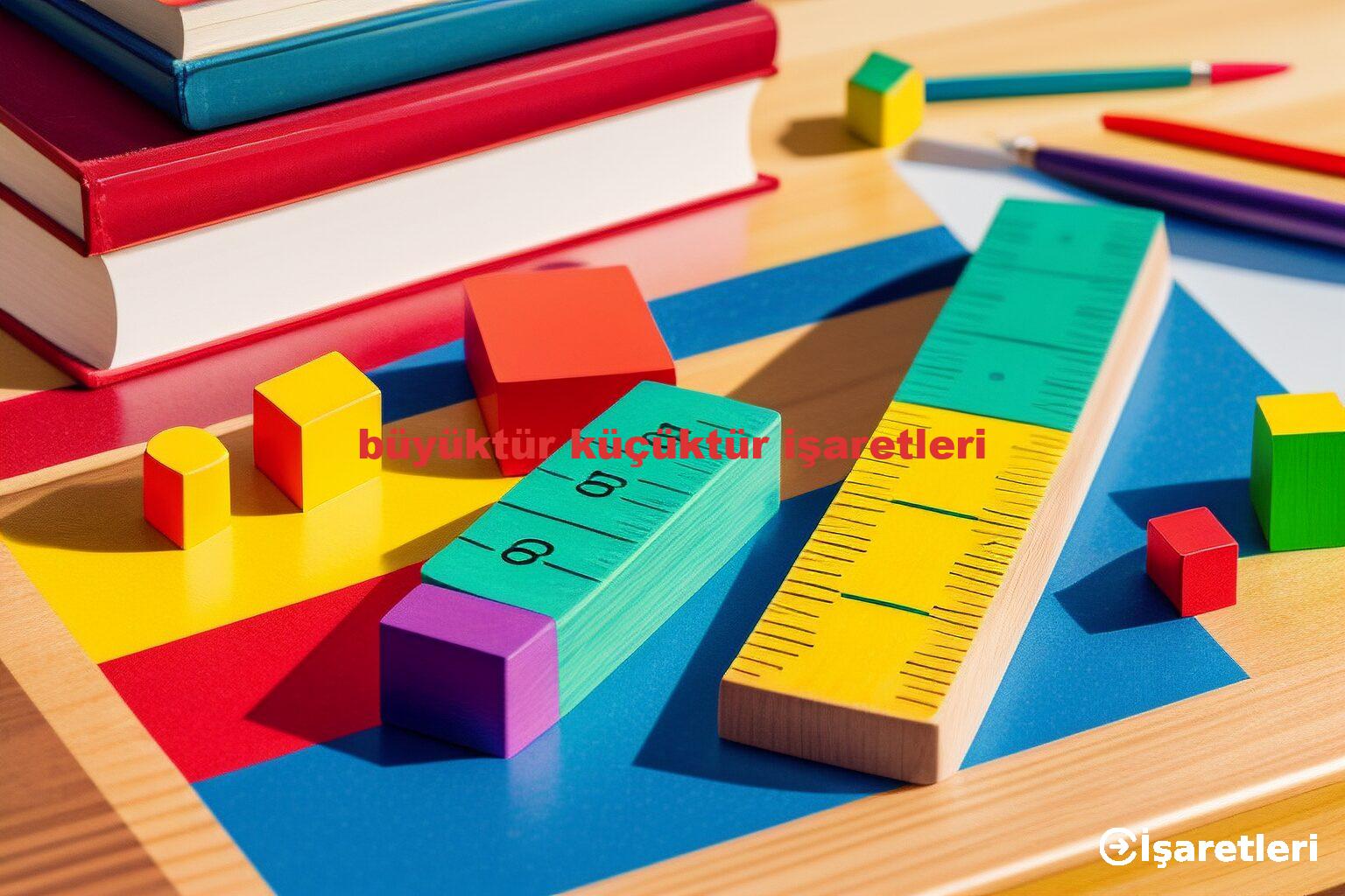 büyüktür küçüktür işaretleri