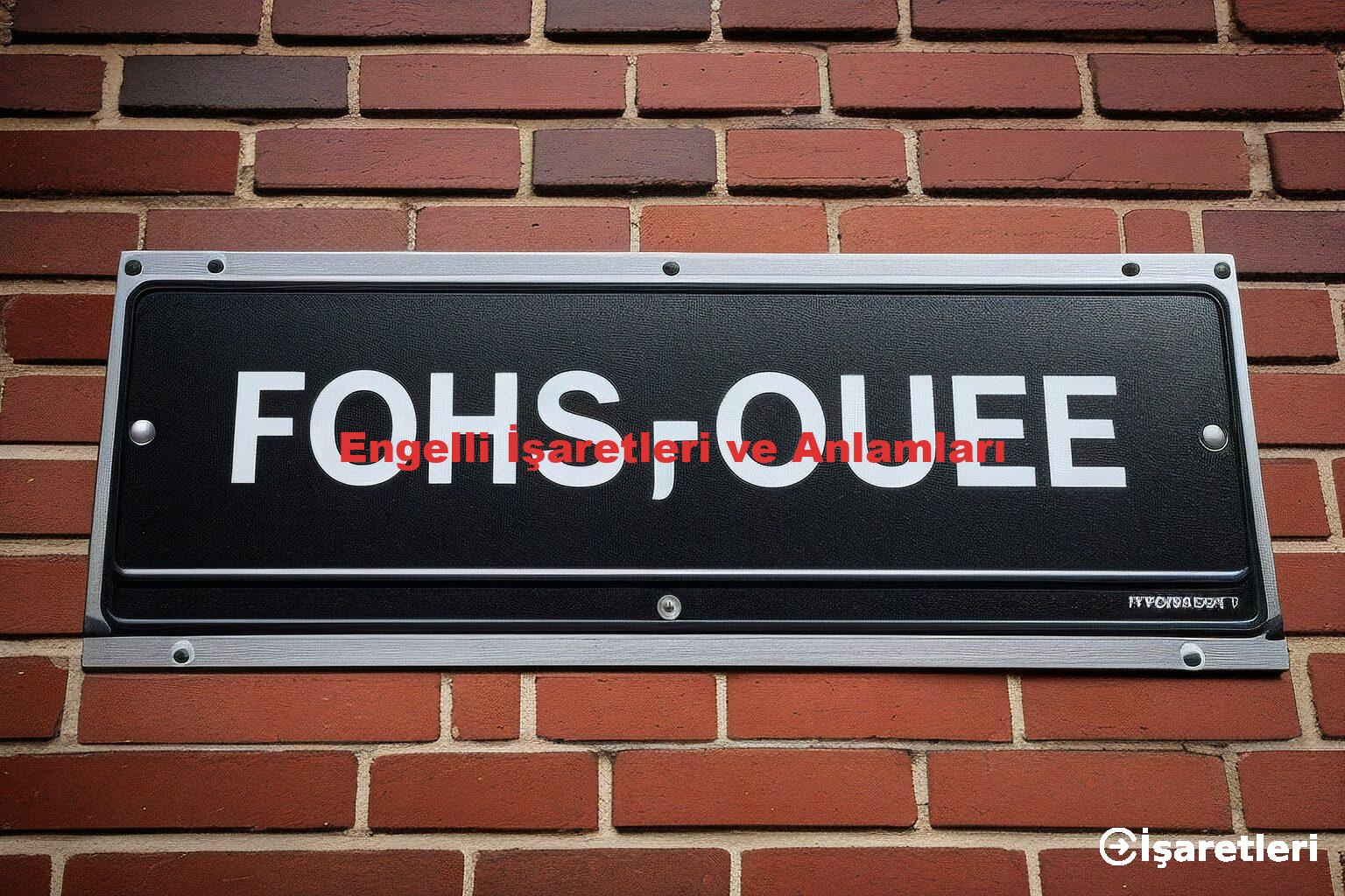 Engelli İşaretleri ve Anlamları