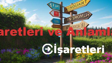 İşaretleri ve Anlamları