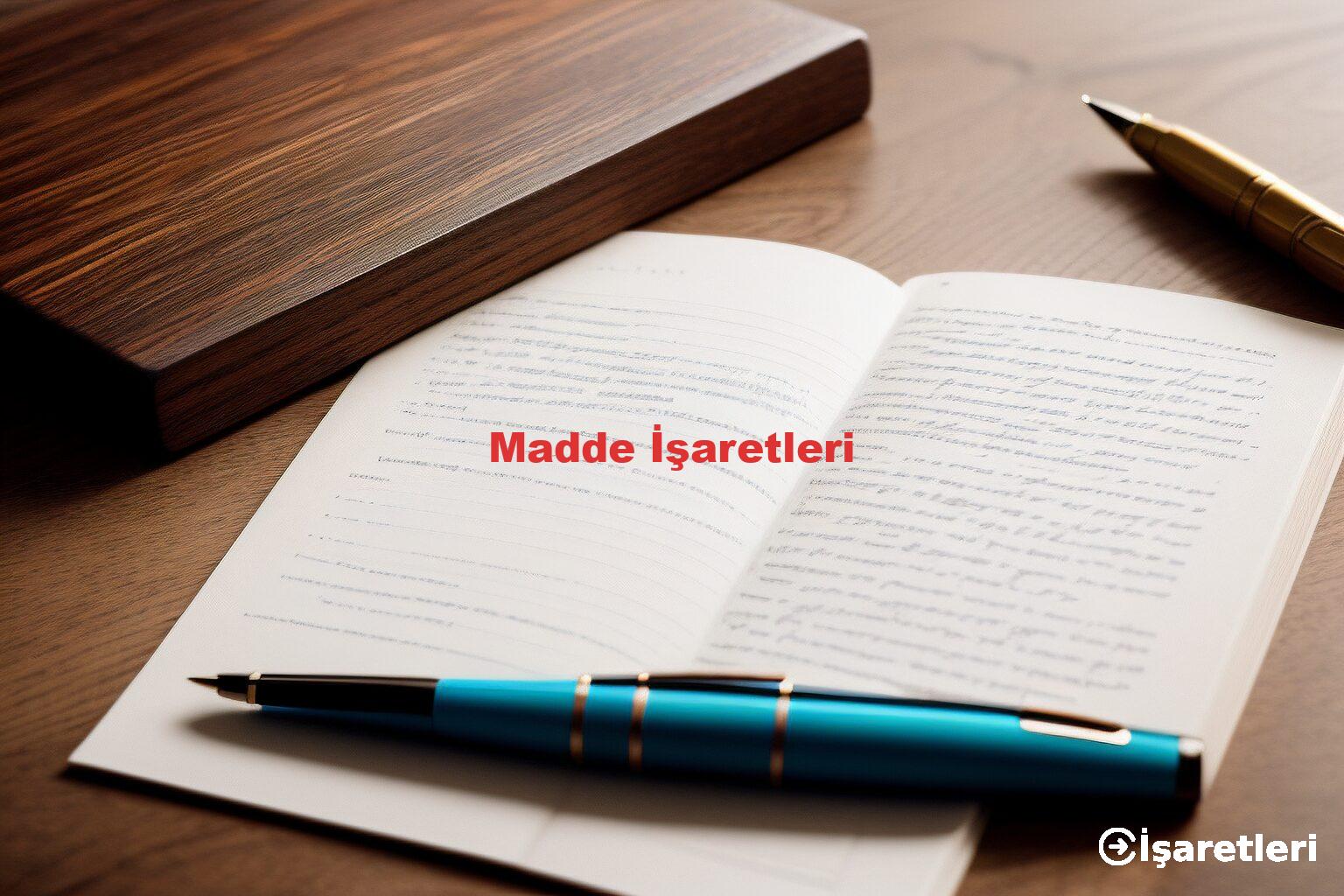 Madde İşaretleri