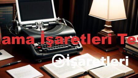 Noktalama İşaretleri Test PDF