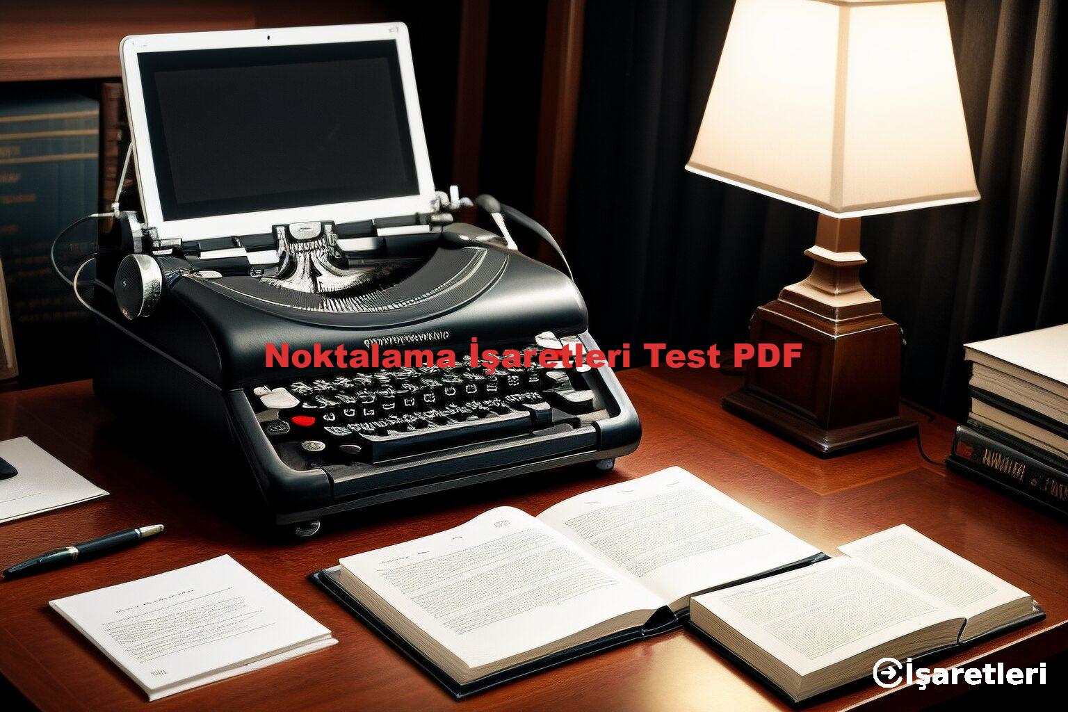 Noktalama İşaretleri Test PDF