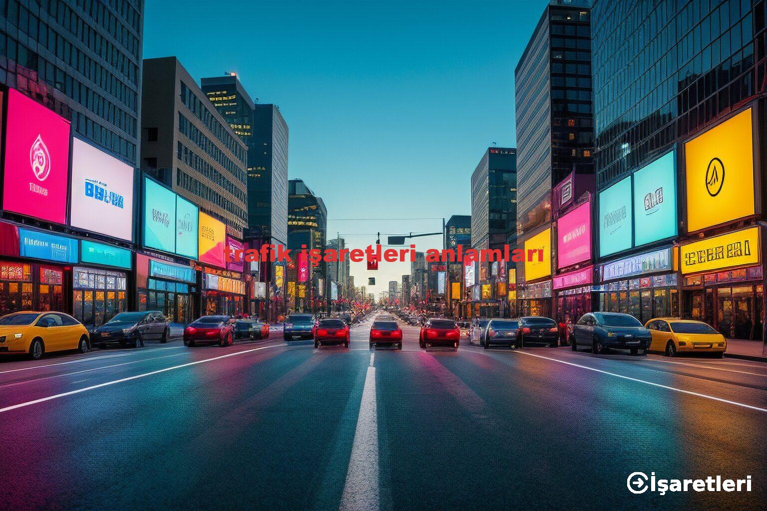 trafik işaretleri anlamları