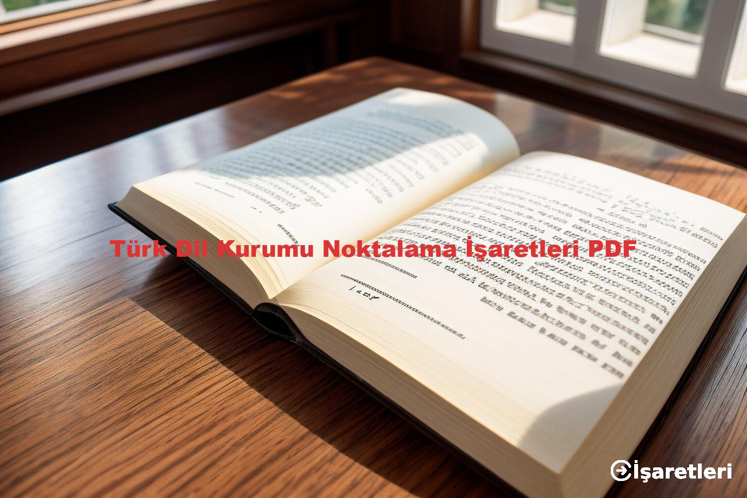 Türk Dil Kurumu Noktalama İşaretleri PDF