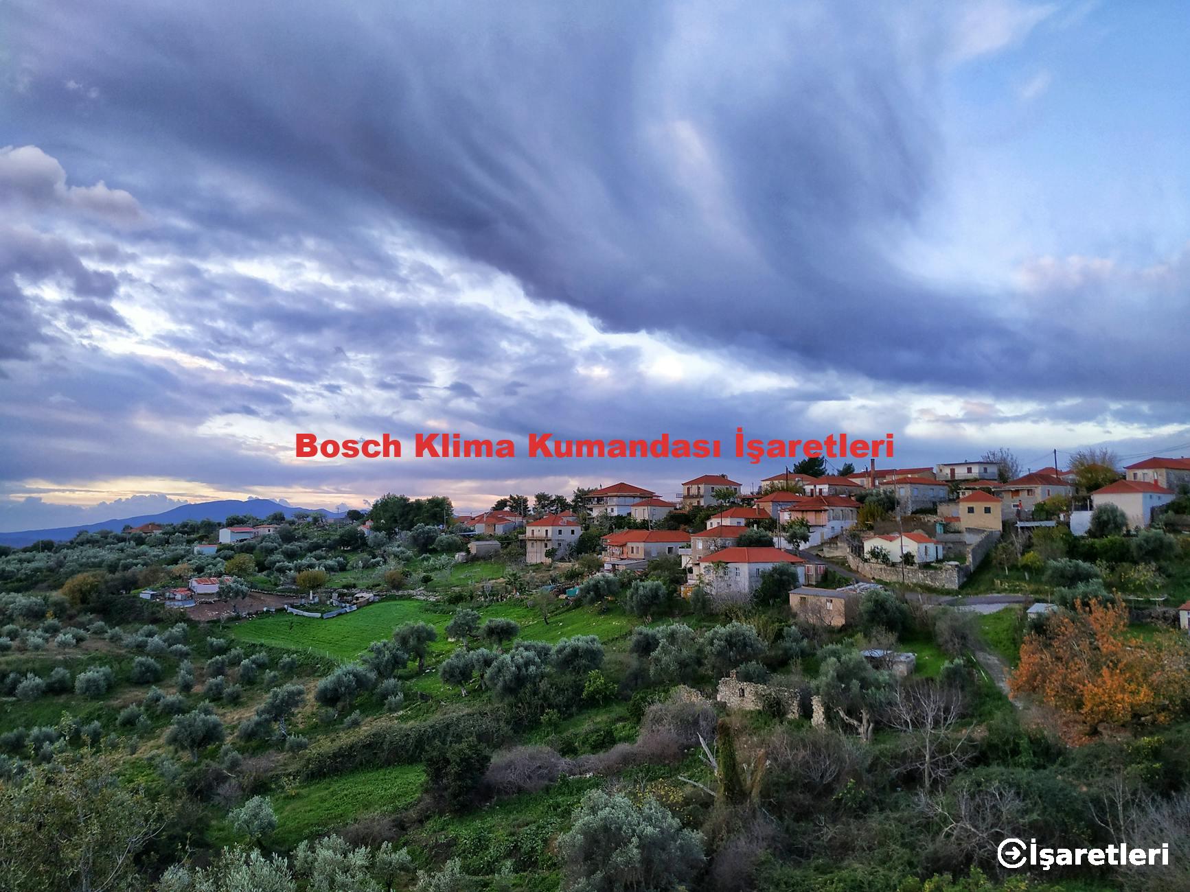 Bosch Klima Kumandası İşaretleri