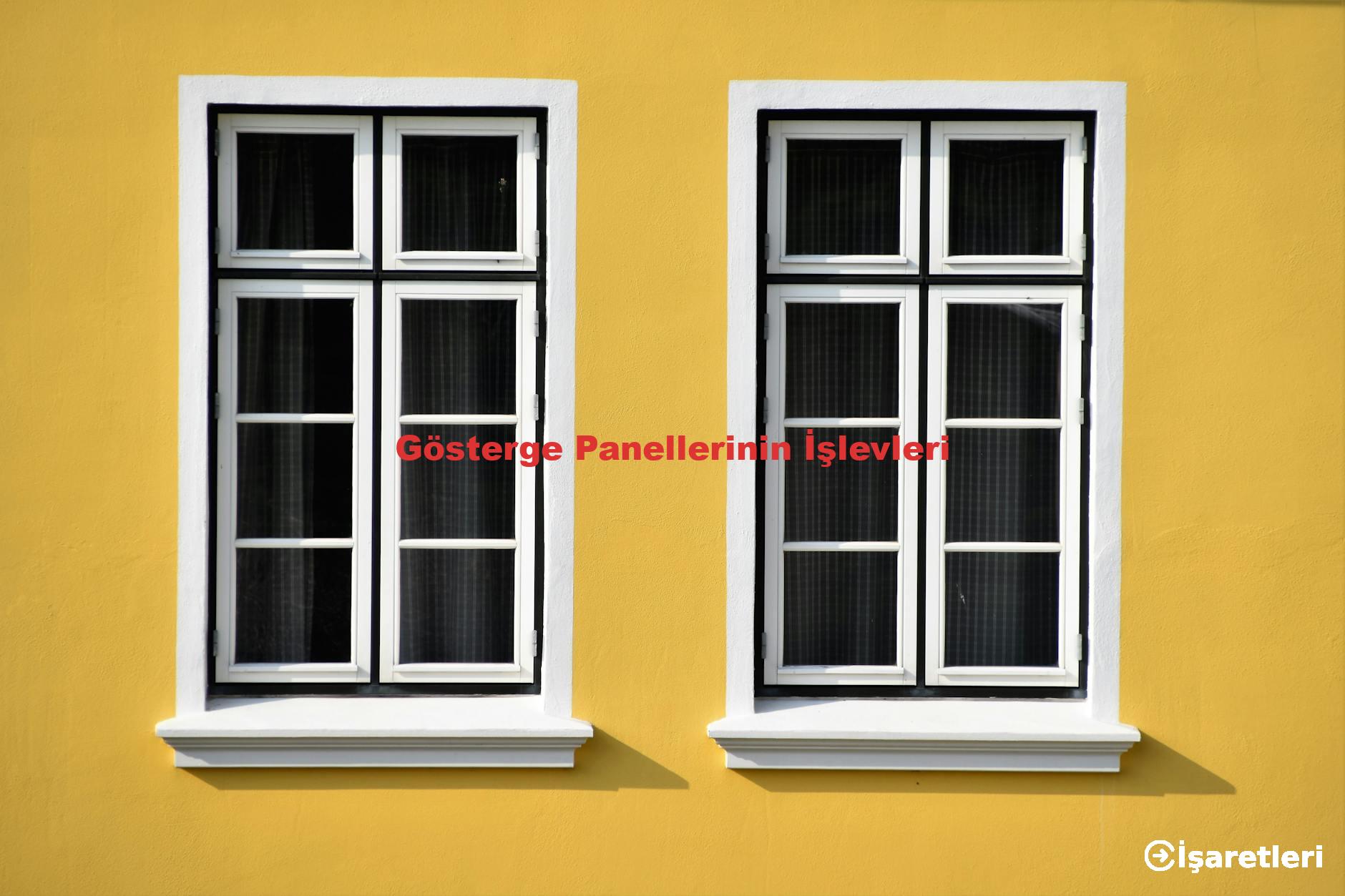 Gösterge Panellerinin İşlevleri