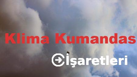 Mitsubishi Klima Kumandası İşaretleri