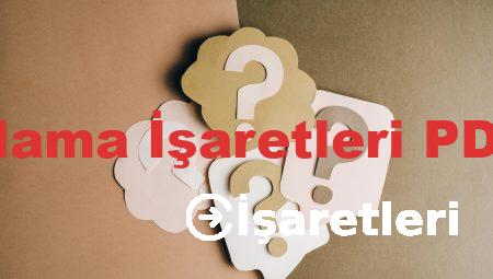 Noktalama İşaretleri PDF TYT