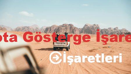 Toyota Gösterge İşaretleri
