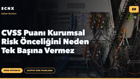 CVSS Puanı Kurumsal Risk Önceliğini Neden Tek Başına Vermez